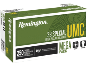 Remington UMC Ammunition 38 Special 130 Grain Full Metal Jacket(500rds)