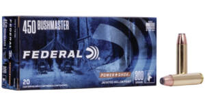 Federal Premium Power-Shok .450 Bushmaster 300 grain Jacketed Hollow Point 500 rounds