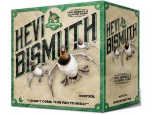 HEVI-SHOT BISMUTH AMMUNITION 20 GAUGE 3″ 1-1/8 OZ NON-TOXIC SHOT 500 ROUNDS