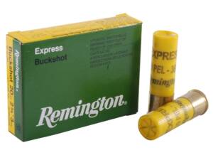 REMINGTON EXPRESS AMMUNITION 20 GAUGE 2-3/4″ #3 BUCKSHOT 20 PELLETS 300 ROUNDS