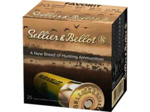 SELLIER & BELLOT AMMUNITION 20 GAUGE 2-3/4″ #2 BUCKSHOT 12 PELLETS 500 ROUNDS