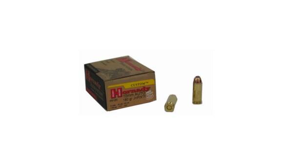 Hornady Custom 10mm Auto 180 Grain eXtreme Terminal Performance Centerfire Pistol Ammunition 500 rounds