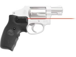 Crimson Trace Lasergrips Laser Sight Smith & Wesson J-Frame Round Butt Extended Grip Overmolded