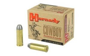 Hornady Custom Cowboy .45 Colt 255 grain Lead Flat Point ammunition 20-round box