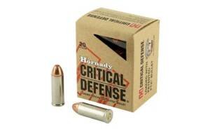 Hornady Critical Defense .45 Colt 185 grain FTX ammunition 20-round box