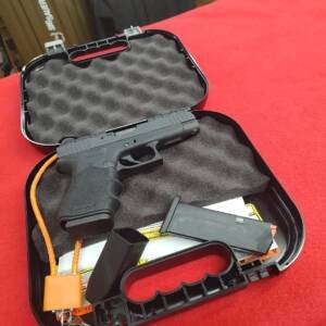 Pre-owned Glock 48 9mm pistol in factory hard case with 2 magazines