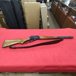 Limited Marlin Diamond Jubilee JM Stamped lever action rifle side profile
