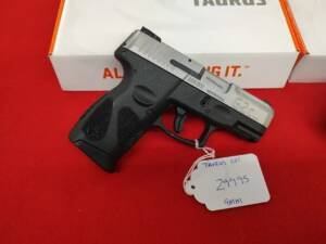 Taurus G2c 9mm Pistol line in factory boxes with price tags