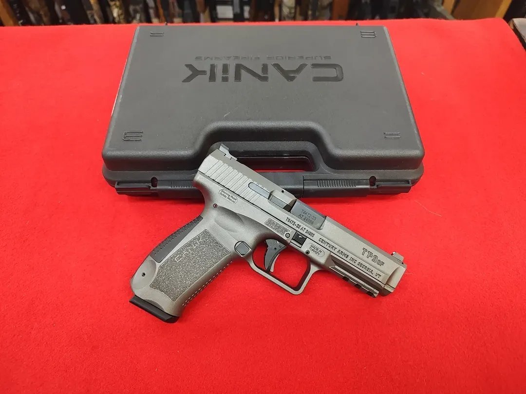 Used Canik TP9SF 9mm Pistol with factory hard case