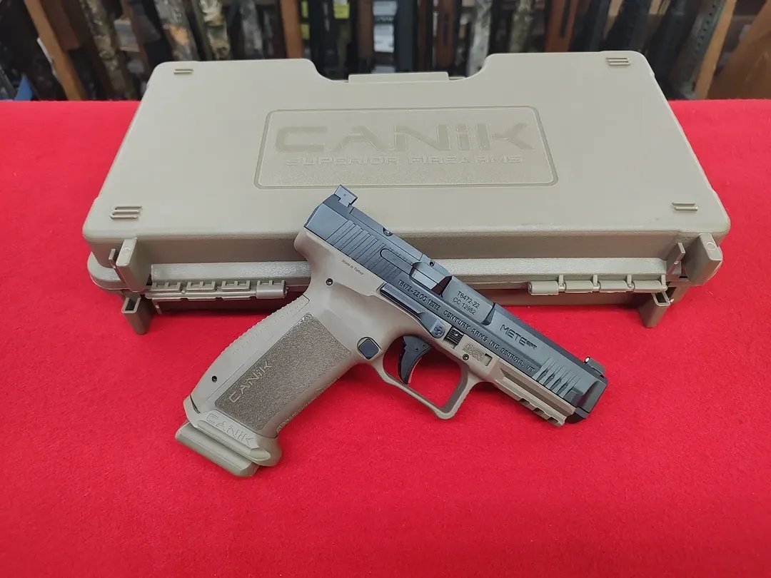 Used Canik METE SFT Pistol 9mm in Black and FDE finish